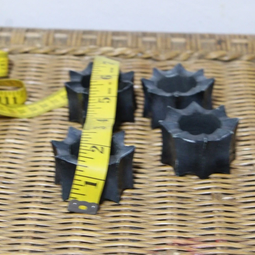 Damien Spike Napkin Holders. Set of 4. Open Box.